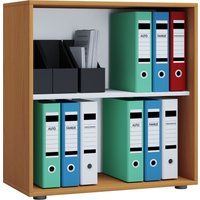 Büroregal Lona 2-Fach ohne Türen Buche von VCM