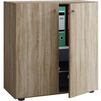 VCM Büroschrank »Lona L«, BxHxL: 39 x 74 x 70 cm, Holzwerkstoff - braun von VCM