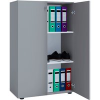 VCM Büroschrank »Lona XL«, BxHxL: 39 x 110 x 70 cm, Holzwerkstoff - grau von VCM