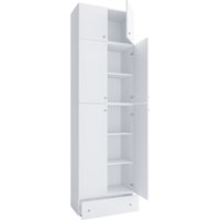 VCM Büroschrank Lona XXL Drehtüren, mit Aufsatz u. Schublade, weiß VCM Büroschrank Lona XXL Drehtüren, mit Aufsatz u. Schublade, weiß von VCM