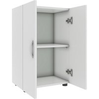 VCM Büroschrank »Ulas«, BxHxL: 49 x 74 x 34 cm - weiss von VCM
