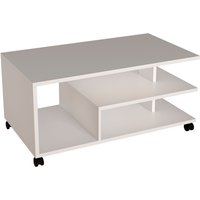 VCM Couchtisch »Ralus«, BxHxL: 90 x 40 x 50 cm - weiss von VCM