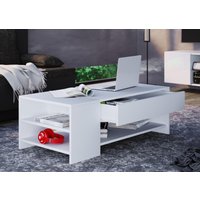 Couchtisch Tindus Weiß/Weiß von VCM