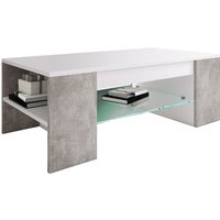 VCM Couchtisch »Tunas«, BxHxL: 50 x 35 x 100 cm - grau von VCM