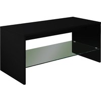 VCM Couchtisch »Wisal«, BxHxL: 40 x 40 x 90 cm - schwarz von VCM