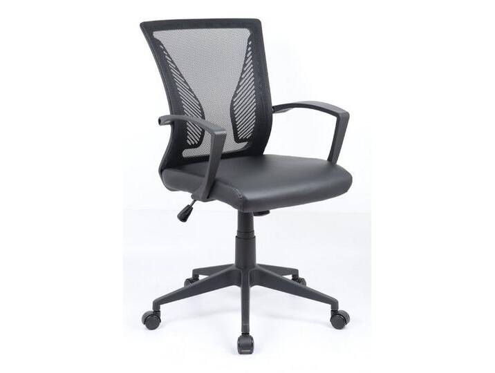 VCM Drehstuhl Bürostuhl Schreibtischstuhl Drehstuhl Offilo PU, schwarz, Schwarz VCM Drehstuhl Bürostuhl Schreibtischstuhl Drehstuhl Offilo PU, schwarz, Schwarz von VCM
