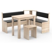 VCM Eckbank, BxHxT: 153 x 80 x 123 cm - beige von VCM