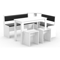 VCM Eckbank, BxHxT: 153 x 80 x 153 cm - weiss VCM Eckbank, BxHxT: 153 x 80 x 153 cm - weiss von VCM