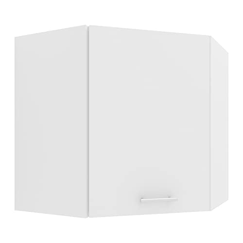 VCM Eckschrank Küchenschrank Hängeschrank Küche Küchenmöbel Esilo Weiß von VCM