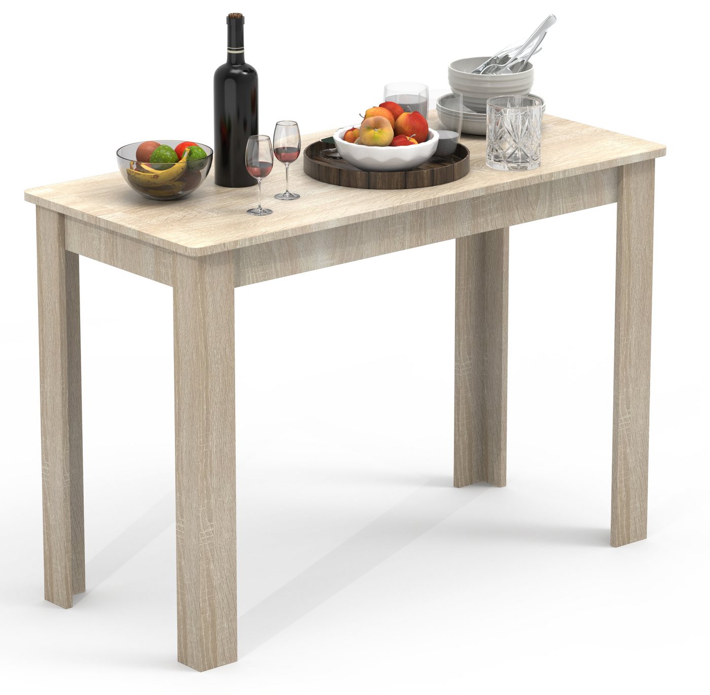 VCM Esstisch Holz Esstisch Küchentisch Esal 110 x 50 cm (1-St) von VCM