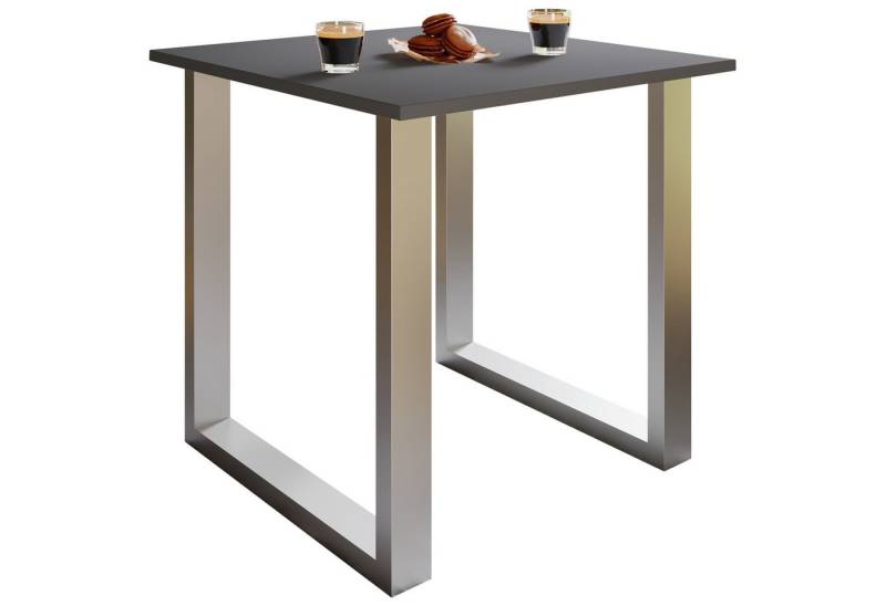 VCM Esstisch Premium Holz Esstisch Küchentisch Xona U 80x80 von VCM