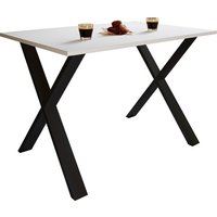 VCM Esstisch »Xona X«, BxL: 80 x 80 cm - weiss von VCM