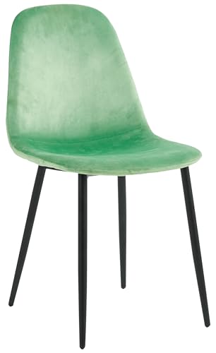 VCM Esszimmerstuhl | skandinavischer gepolsterter Küchenstuhl | Maße H. 83 x B. 54 x T. 59 cm | Bequeme Rückenlehne | Esszimmerstuhl - Fiolo Mint VCM Esszimmerstuhl | skandinavischer gepolsterter Küchenstuhl | Maße H. 83 x B. 54 x T. 59 cm | Bequeme Rückenlehne | Esszimmerstuhl - Fiolo Mint von VCM