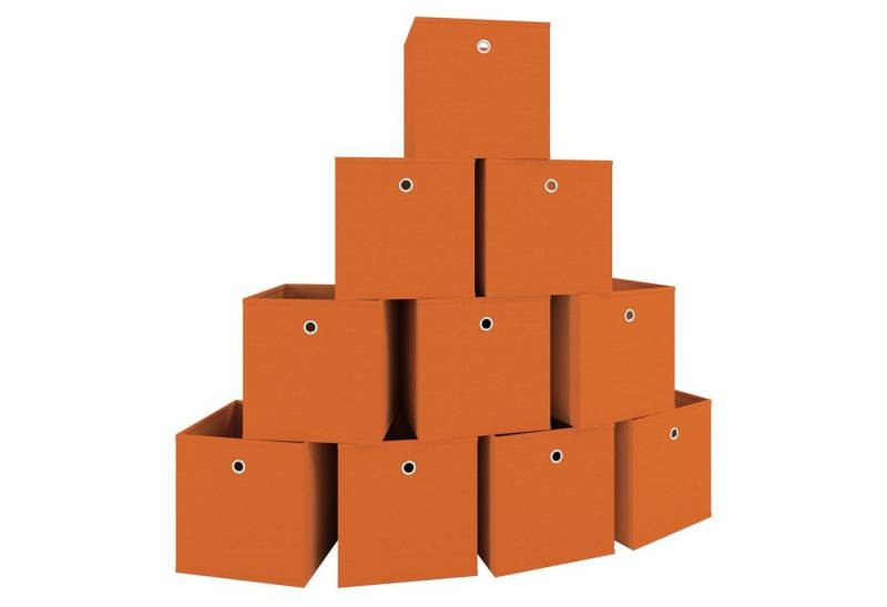 VCM Faltbox 10er Set Faltbox Klappbox Aufbewahrungsbox Boxas von VCM