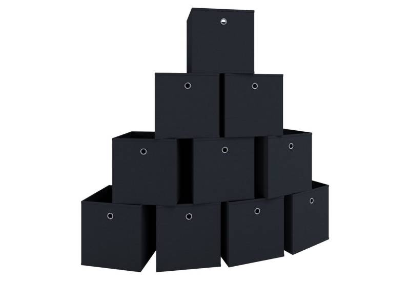 VCM Faltbox 10er Set Faltbox Klappbox Aufbewahrungsbox Boxas von VCM