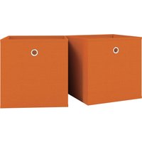 VCM Faltbox "VCM 2er Set Faltbox  Klappbox Stoff Kiste  Faltschachtel  Maße Maße ca. H. 28 x B. 27 x T. 27 cm  Regalbox - Boxas", (2 St., Boxas) von VCM