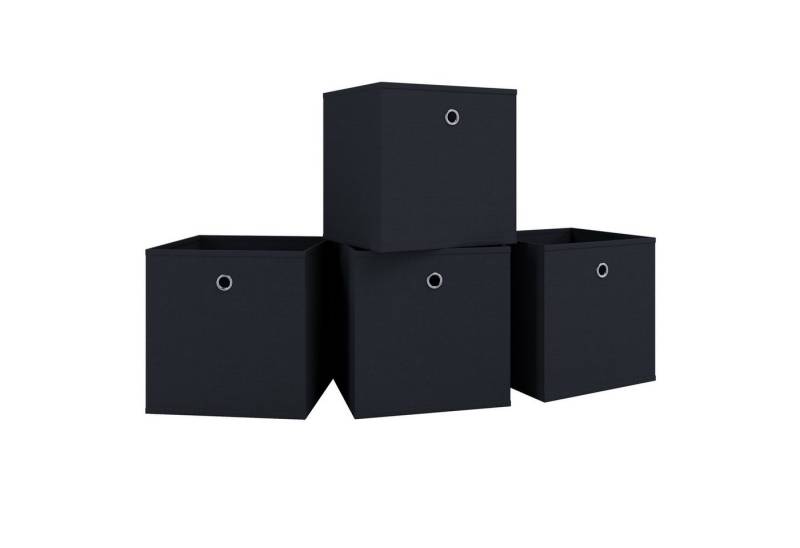 VCM Faltbox 4er Set Faltbox Klappbox Aufbewahrungsbox Boxas von VCM