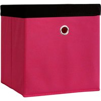 VCM Faltbox »Boxas«, 2er-Set, ohne Deckel, BxHxL: 27 x 28 x 28 cm - rosa von VCM