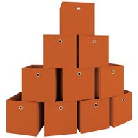 VCM Faltbox »Boxas«, BxHxL: 27 x 28 x 28 cm, Textil - orange von VCM