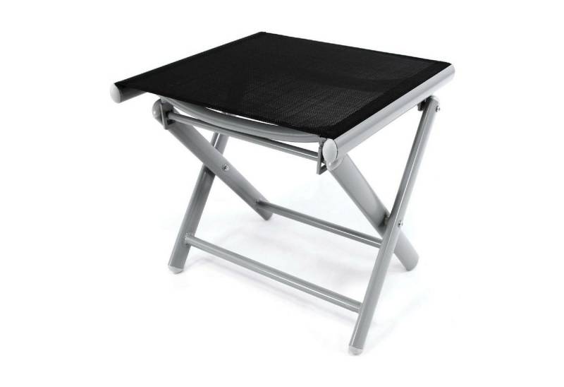 VCM Gartenstuhl Fußteil zum Aluminiumstuhl, schwarz von VCM
