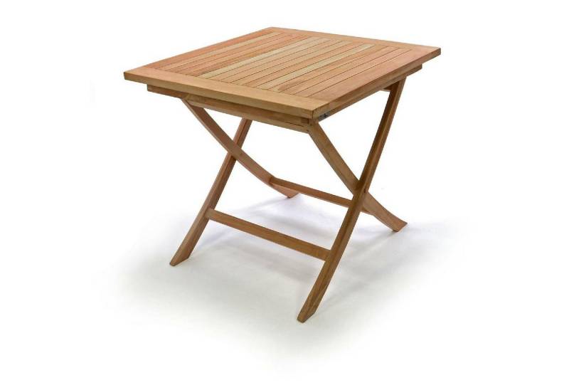 VCM Gartentisch Quadratischer Tisch behandelt von VCM
