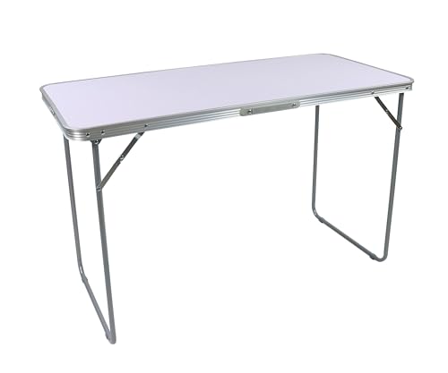 VCM Gartentisch klappbar | Esstisch | Maße ca. H. 70 x B. 110 x T. 53 cm | Klapptisch | Balkontisch Gartenmöbel - Galdas 110x53 von VCM