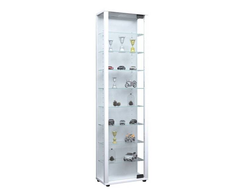 VCM Glasvitrine Edana Maxi rechteckig, mit Glastür und 8 Fachböden von VCM