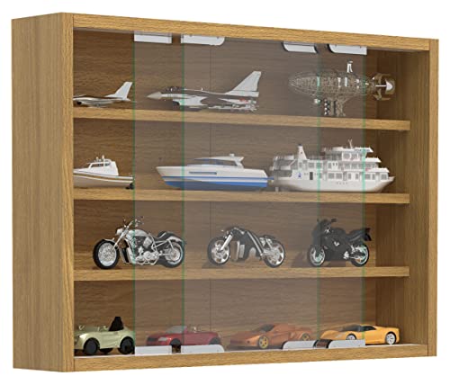 VCM Glasvitrine hängend | Vitrine Glas mit ESG-Sicherheitsglas | Maße: H. 40 x B. 57 x T. 10 cm | Modern und platzsparend | Agisa M von VCM