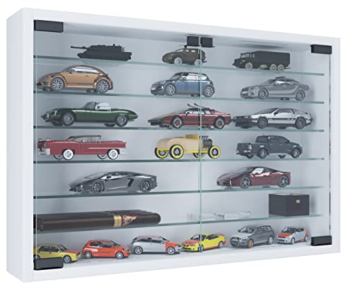 VCM | Glasvitrine hängend | Vitrine Glas mit ESG-Sicherheitsglas | Maße: H. 40 x B. 60 x T. 10 cm | Hängevitrine Glas | Modern und platzsparend | Glas Vitrinenschrank - Mandosa XL VCM | Glasvitrine hängend | Vitrine Glas mit ESG-Sicherheitsglas | Maße: H. 40 x B. 60 x T. 10 cm | Hängevitrine Glas | Modern und platzsparend | Glas Vitrinenschrank - Mandosa XL von VCM