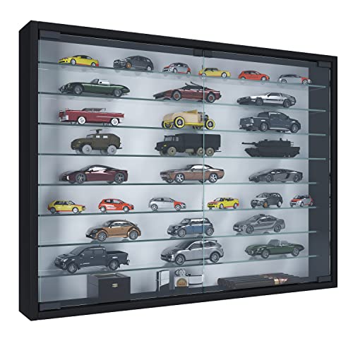 VCM Glasvitrine hängend | Vitrine Glas mit ESG-Sicherheitsglas | Maße: H. 60 x B. 80 x T. 10 cm | Hängevitrine Glas | Modern und platzsparend | Glas Vitrinenschrank - Mandosa XXL VCM Glasvitrine hängend | Vitrine Glas mit ESG-Sicherheitsglas | Maße: H. 60 x B. 80 x T. 10 cm | Hängevitrine Glas | Modern und platzsparend | Glas Vitrinenschrank - Mandosa XXL von VCM