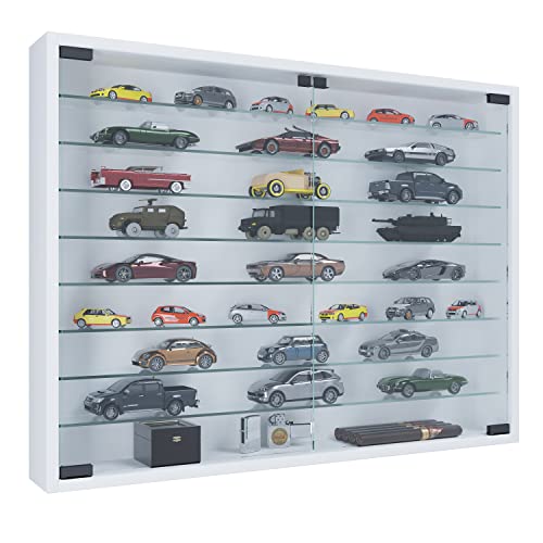 VCM Glasvitrine hängend | Vitrine Glas mit ESG-Sicherheitsglas | Maße: H. 60 x B. 80 x T. 10 cm | Hängevitrine Glas | Modern und platzsparend | Glas Vitrinenschrank - Mandosa XXL VCM Glasvitrine hängend | Vitrine Glas mit ESG-Sicherheitsglas | Maße: H. 60 x B. 80 x T. 10 cm | Hängevitrine Glas | Modern und platzsparend | Glas Vitrinenschrank - Mandosa XXL von VCM