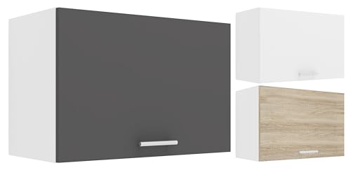 VCM Küchenschrank Breite 60 cm Klappschrank Hängeschrank Küche Küchenmöbel Esilo Weiß von VCM