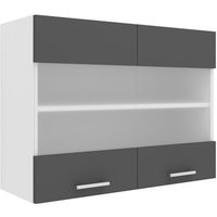 VCM Hängeschrank »Esilo«, BxHxL: 80 x 60 x 31 cm - grau von VCM