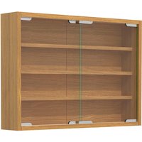 VCM Hängevitrine »Agisa«, BxHxL: 57 x 40 x 10 cm - braun von VCM