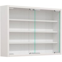 VCM Hängevitrine »Agisa«, BxHxL: 57 x 40 x 10 cm - weiss von VCM