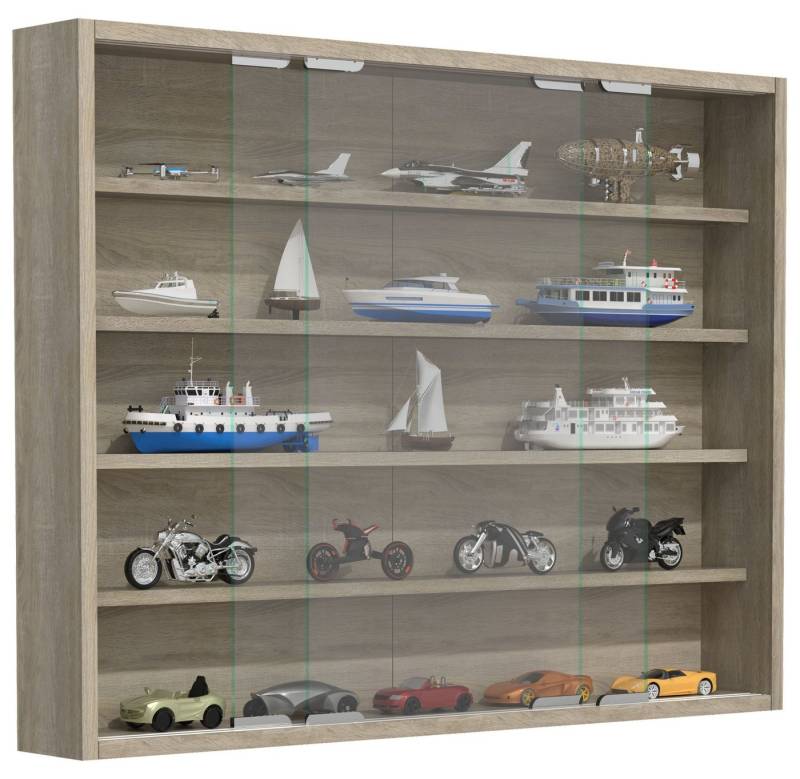 VCM Hängevitrine Hängevitrine Wandvitrine Sammel Deko Agisa L von VCM