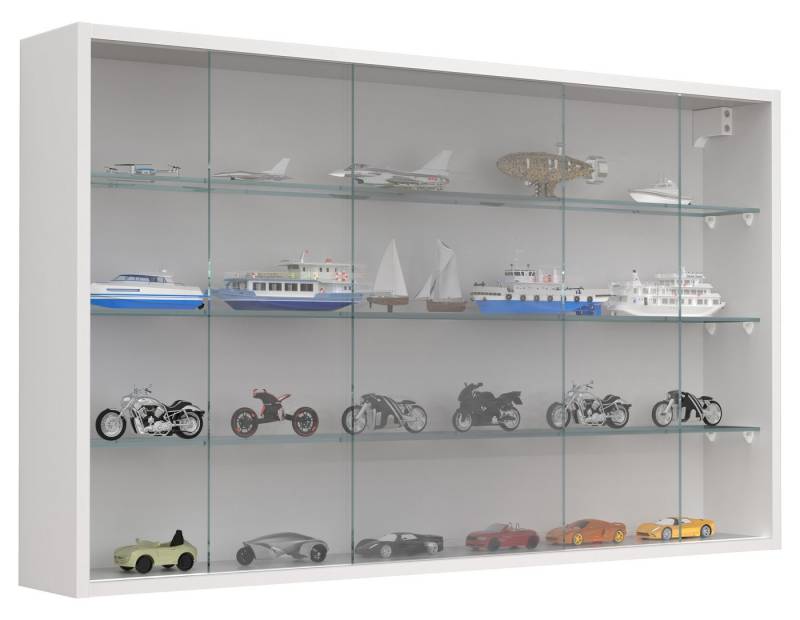 VCM Hängevitrine Hängevitrine Wandvitrine Sammel Deko Drivalo XL von VCM