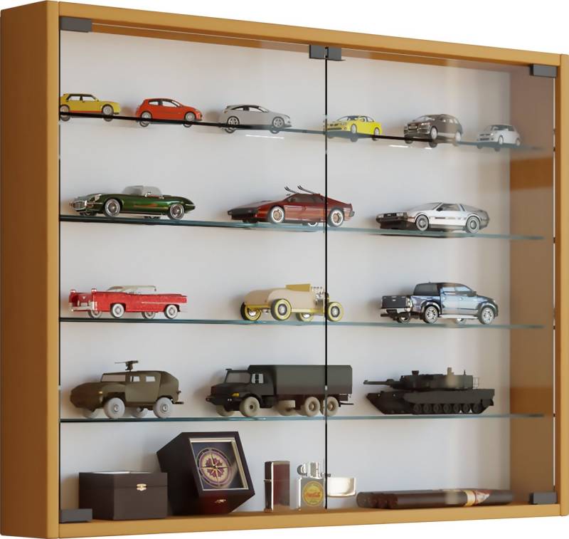 VCM Hängevitrine Hängevitrine Wandvitrine Sammel Deko Mandosa L von VCM