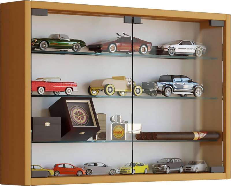 VCM Hängevitrine Hängevitrine Wandvitrine Sammel Deko Mandosa M von VCM