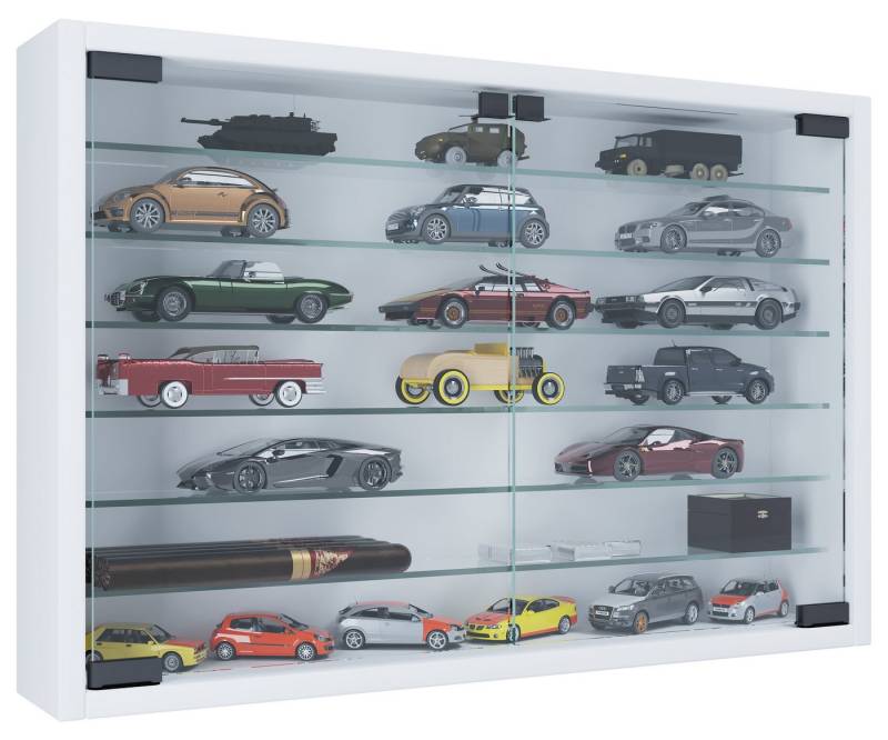 VCM Hängevitrine Hängevitrine Wandvitrine Sammel Deko Mandosa XL von VCM