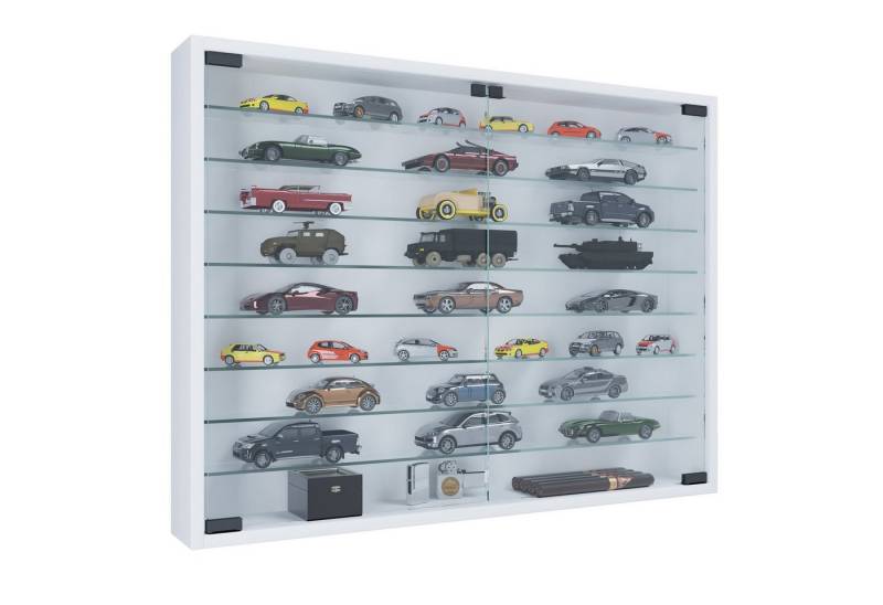 VCM Hängevitrine Hängevitrine Wandvitrine Sammel Deko Mandosa XXL von VCM