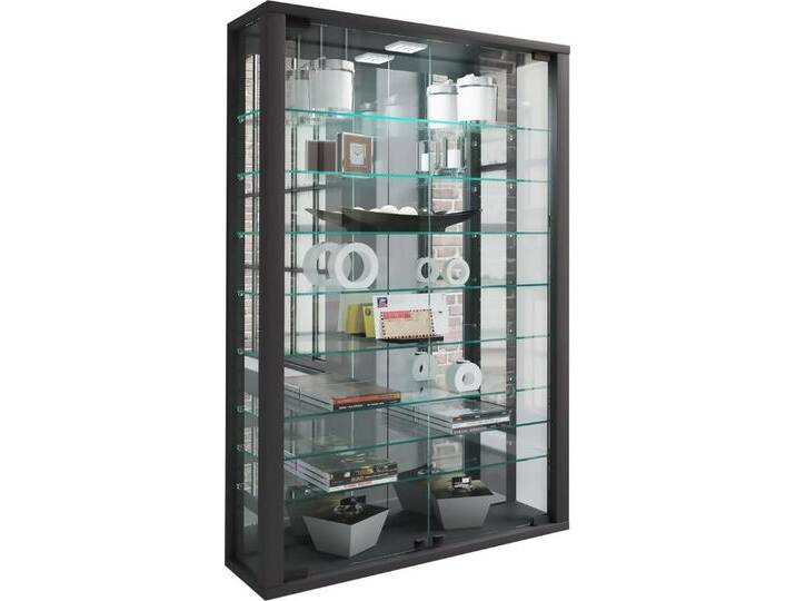 VCM Hängevitrine Wandvitrine Glasvitrine Vitrosa Mini Spiegel, schwarz, Schwarz VCM Hängevitrine Wandvitrine Glasvitrine Vitrosa Mini Spiegel, schwarz, Schwarz von VCM