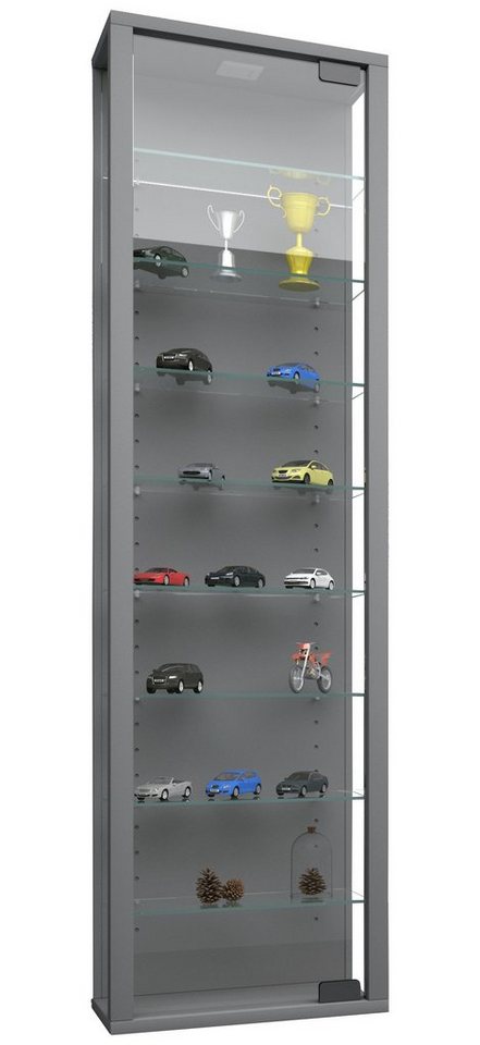 VCM Hängevitrine Wandvitrine Hängevitrine Glasvitrine Stano Maxi von VCM