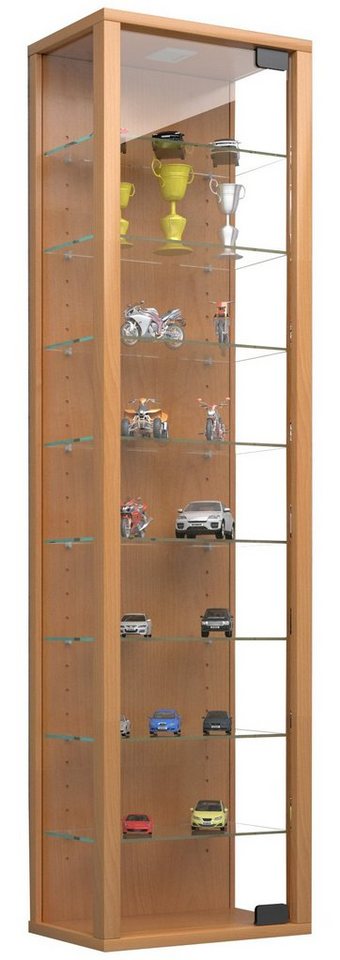 VCM Hängevitrine Wandvitrine Hängevitrine Glasvitrine Stano Maxi von VCM