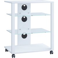 VCM HiFi-Möbel »Folas«, BxHxL: 60 x 70 x 41 cm - weiss von VCM
