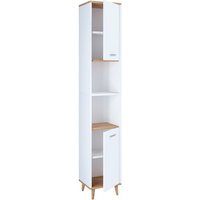 VCM Hochschrank »Landos«, BxHxL: 32 x 180,8 x 28 cm - beige von VCM