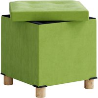 VCM Hocker »Sizos M«, HxL: 40 x 38 cm, max. Belastung: 100 kg - gruen von VCM