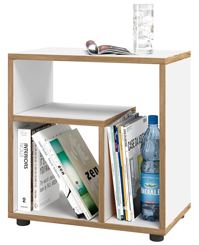 VCM Holz Beistelltisch | Couchtisch schlicht | Maße H. 55 x B. 50 x T. 30 cm | Nachttisch | Kaffeetisch - Zeito VCM Holz Beistelltisch | Couchtisch schlicht | Maße H. 55 x B. 50 x T. 30 cm | Nachttisch | Kaffeetisch - Zeito von VCM