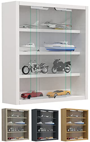 VCM Glasvitrine hängend | Vitrine Glas mit ESG-Sicherheitsglas | Maße: H. 40 x B. 37 x T. 10 cm| Hängevitrine Glas | Modern und platzsparend | Glas Vitrinenschrank - Agisa S Buche VCM Glasvitrine hängend | Vitrine Glas mit ESG-Sicherheitsglas | Maße: H. 40 x B. 37 x T. 10 cm| Hängevitrine Glas | Modern und platzsparend | Glas Vitrinenschrank - Agisa S Buche von VCM