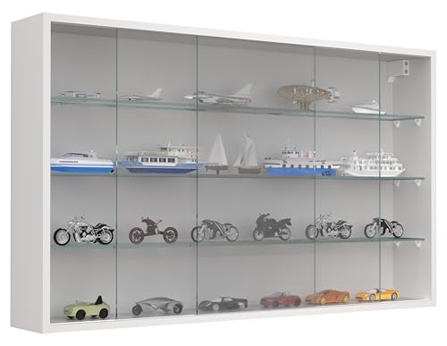 VCM Glasvitrine hängend | Vitrine Glas | Maße: H. 60 x B. 100 x T. 15 cm | Hängevitrine Glas | Modern und platzsparend | Glas Vitrinenschrank - Drivalo XL VCM Glasvitrine hängend | Vitrine Glas | Maße: H. 60 x B. 100 x T. 15 cm | Hängevitrine Glas | Modern und platzsparend | Glas Vitrinenschrank - Drivalo XL von VCM